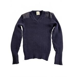 Vintage UK Brigade Quartermasters Wool Pullover Sweater Size 42